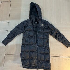 The North Face Black Hooded Puffer Jacket